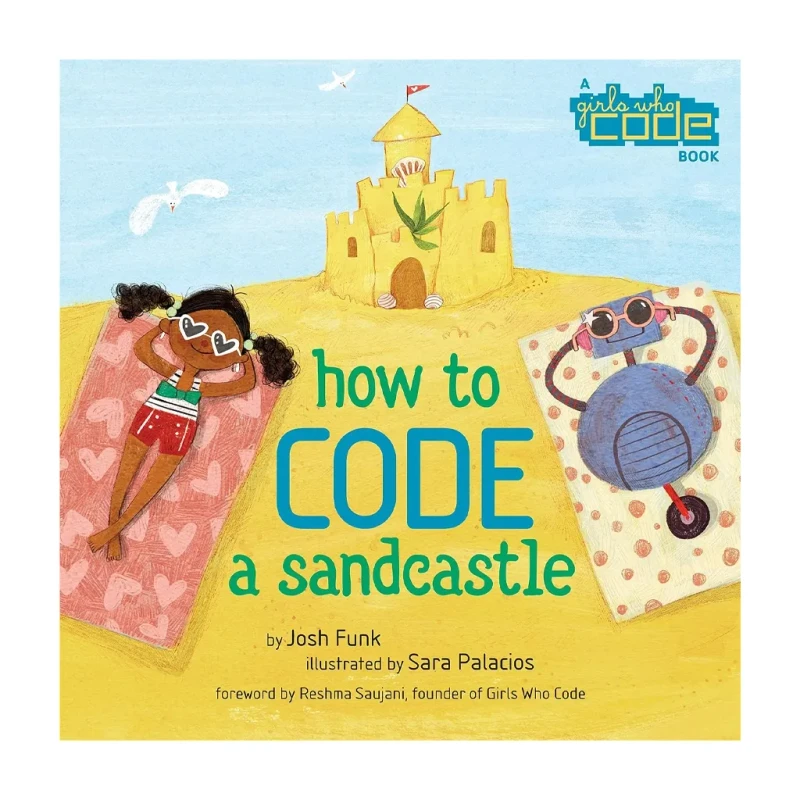 How to Code A Sandcastle by Josh Funk - Hardcover - Children's - Preschool - Picture Books