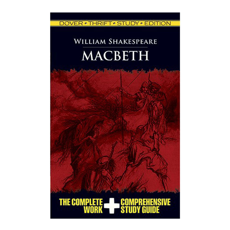 Macbeth Thrift Study Edition by William Shakespeare - Trade Paperback - Classics