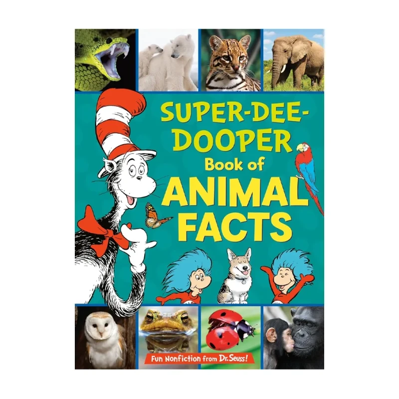 The Cat In The Hat's Learning Library Super-Dee-Dooper Book Of Animal Facts -Hardcover