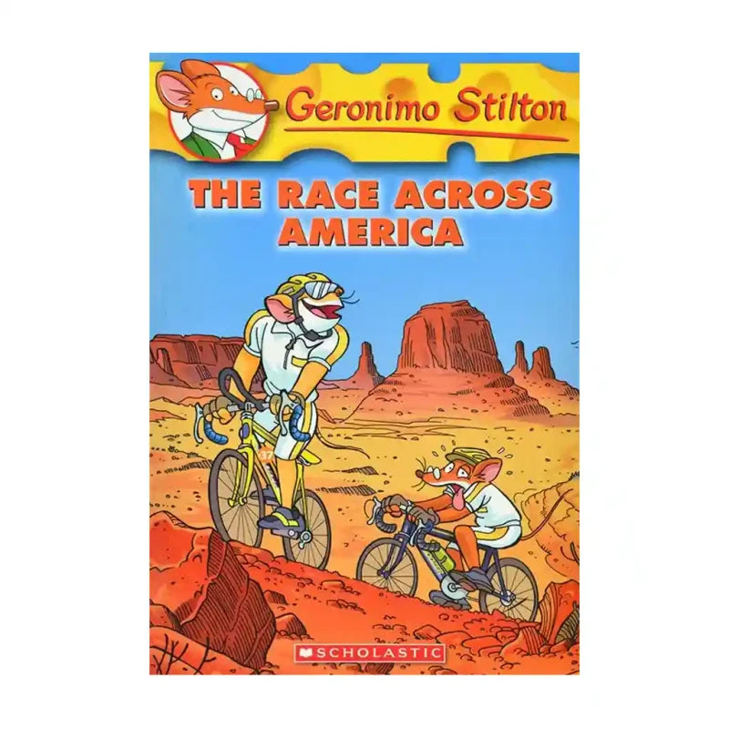 The Race Across America (Geronimo Stilton #37) Trade Paperback By Geronimo Stilton