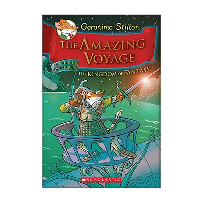 Geronimo Stilton And The Kingdom Of Fantasy 3: The Amazing Voyage - Hardcover - Children's Fiction