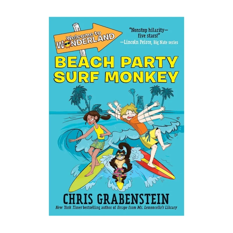 Welcome To Wonderland 2: Beach Party Surf Monkey by Chris Grabenstein - Children's Fiction