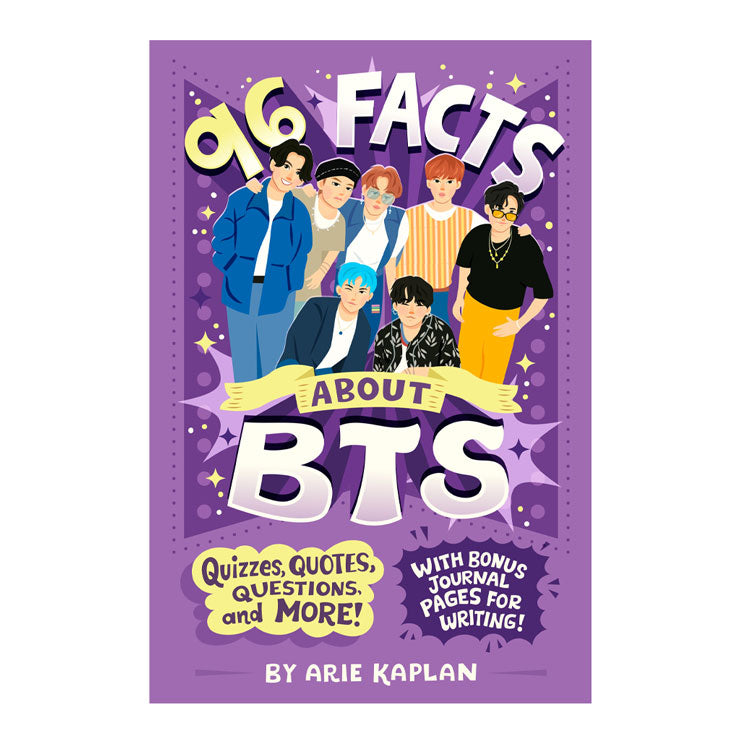 96 Facts About BTS by Arie Kaplan - Trade Paperback - Children's Reference
