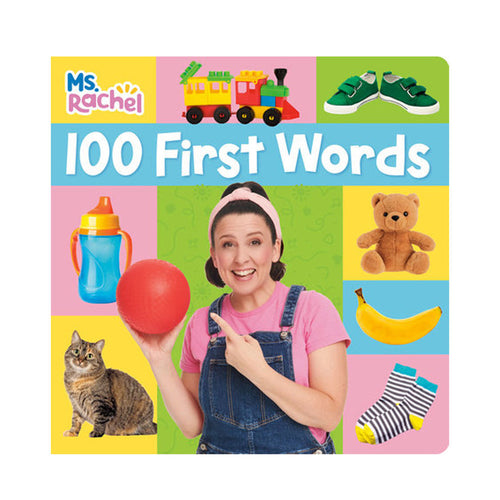 100 First Words (Ms. Rachel) Board Book
