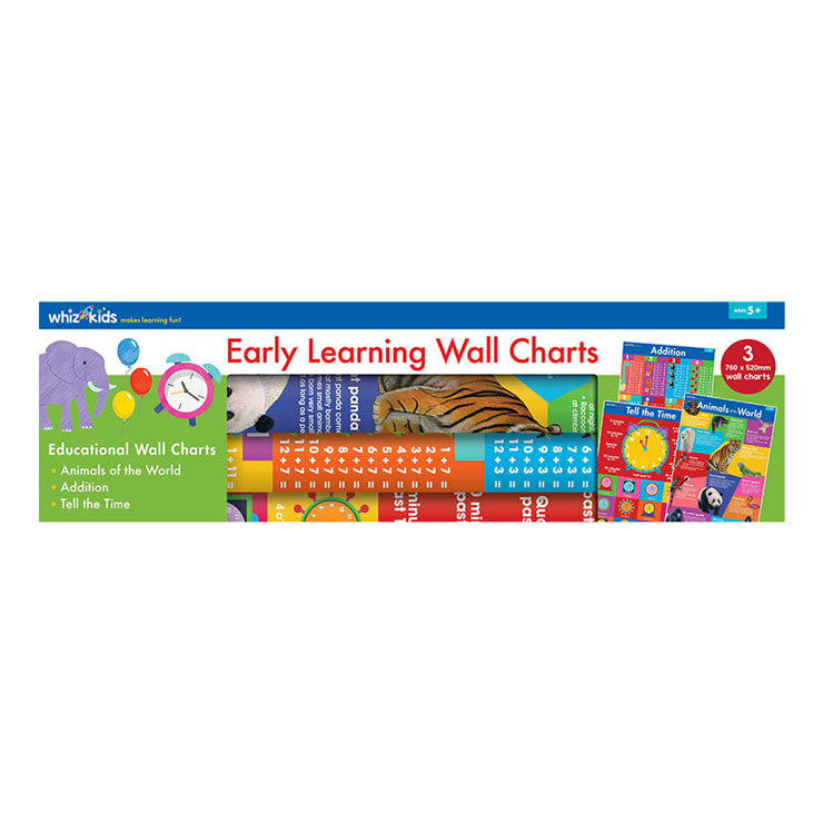 Whiz Kids 3 Pack Wall Charts