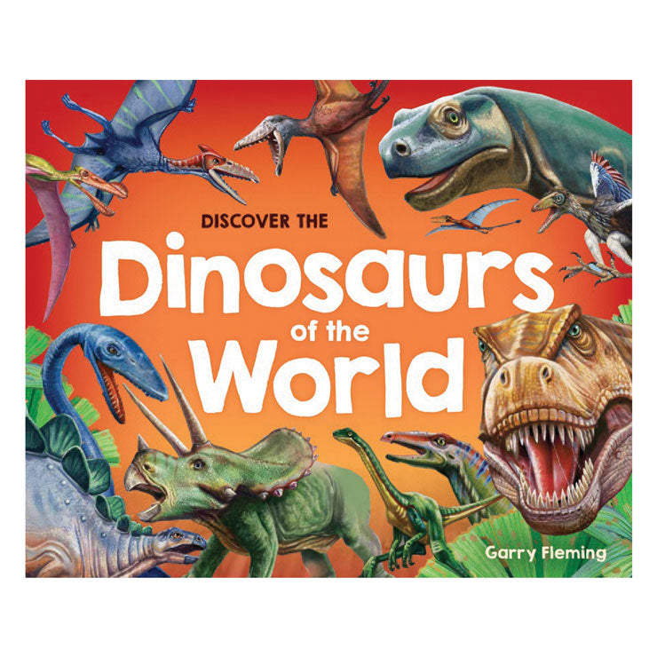 Discover The Dinosaurs of the World By Garry Fleming - Board Book - Preschool Books