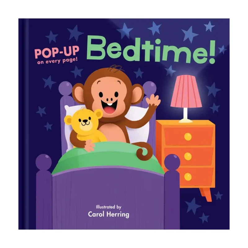 Pop-Up Book: Bedtime - Board Book - Activity Books for Kids