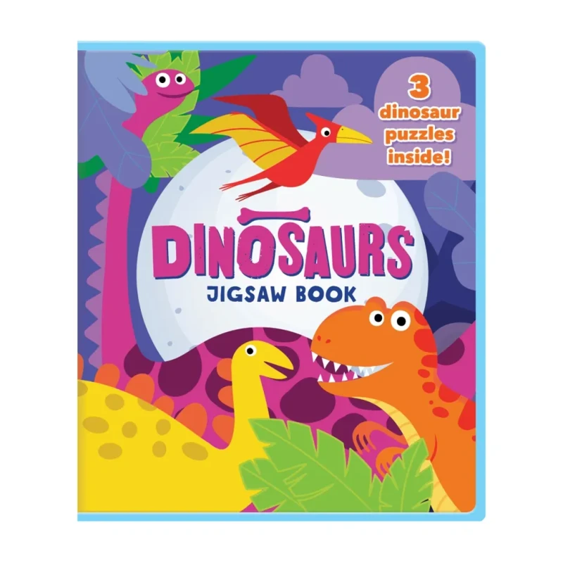 Jigsaw Book: Dinosaurs - Trade Paperback - Books for Kids