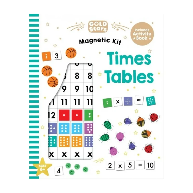 Gold Stars Volume 2: Times Tables - Trade Paperback - Books for Kids