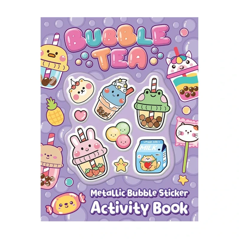 Bubble Tea: Metallic Bubble Sticker Book - Trade Paperback - Hobbies