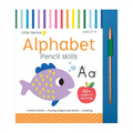 Little Genius Volume 2: Pencil Skills Alphabet with Pencil Holder - Writing Workbooks