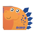 Shaped Felt Book: Dinosaur - Trade Paperback - Shapes