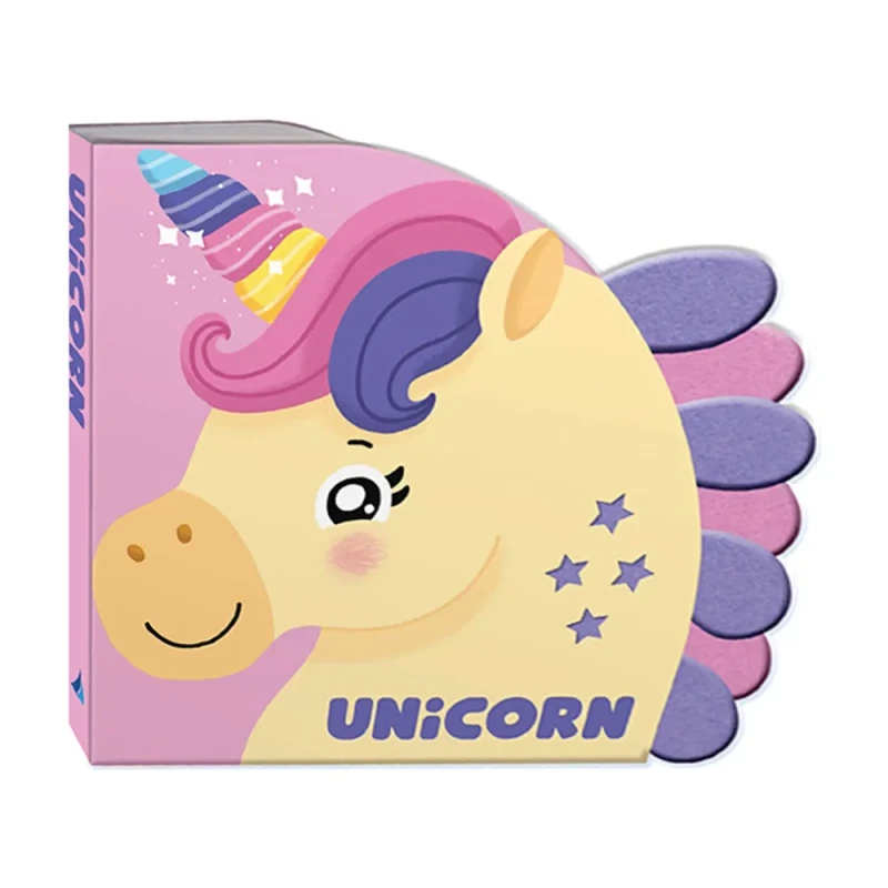Shaped Felt Book: Unicorn - Trade Paperback - Shapes