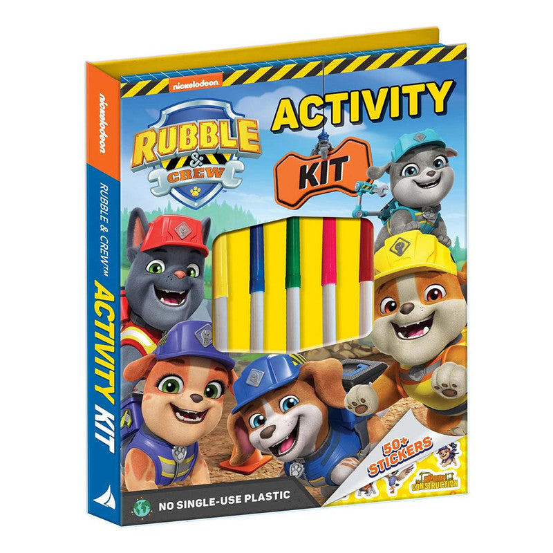 Paw Patrol Rubble & Crew Activity Kit Hardcover
