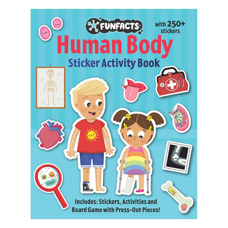 Funfacts: Sticker Activity Book Human Body Trade Paperback
