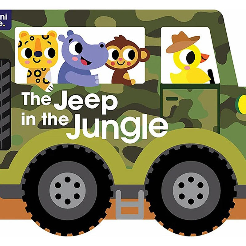 Mini Me Shaped : The Jeep In The Jungle Board Book