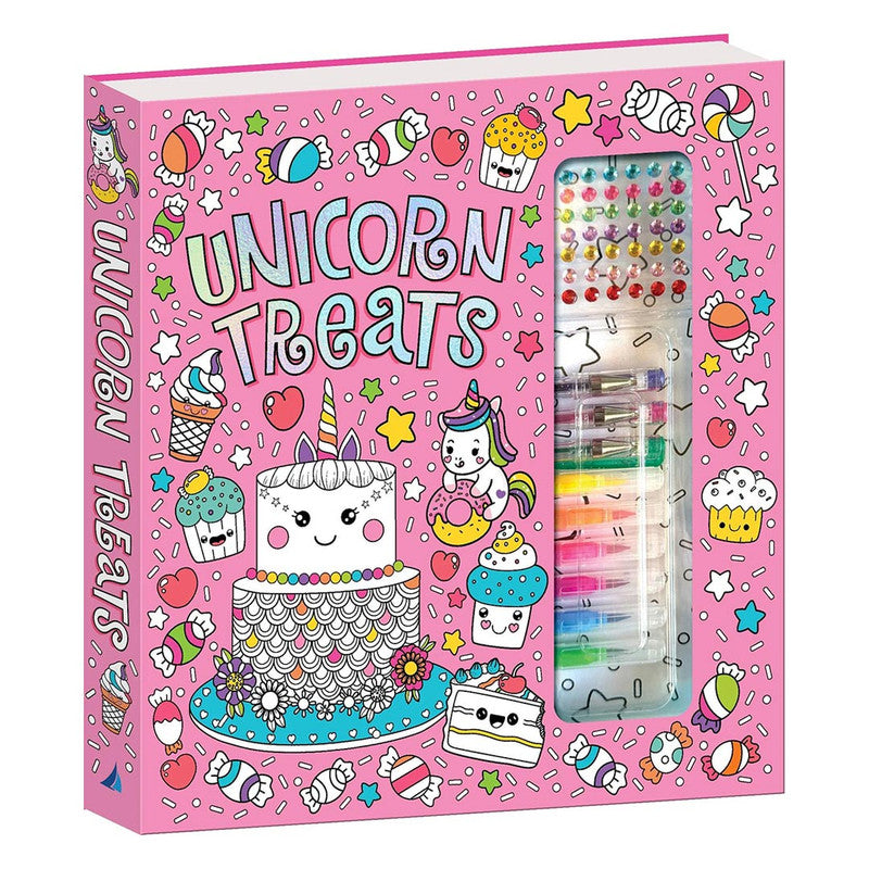 Deluxe Wall Art Folder: Unicorn Treats Hardcover