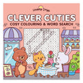 Happy Days: Clever Cuties Cosy Colouring & Word Search Book Trade Paperback