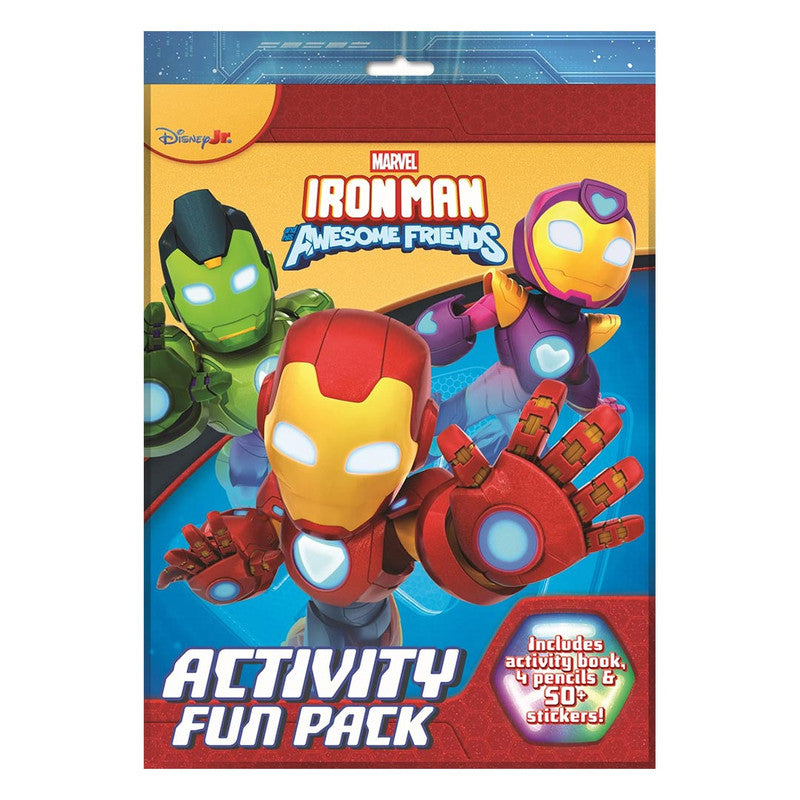 Iron Man And His Awesome Friends Activity Fun Pack Trade Paperback