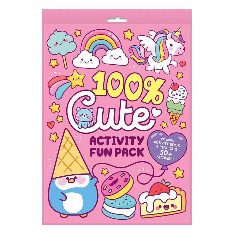 100% Cute Activity Fun Pack Trade Paperback