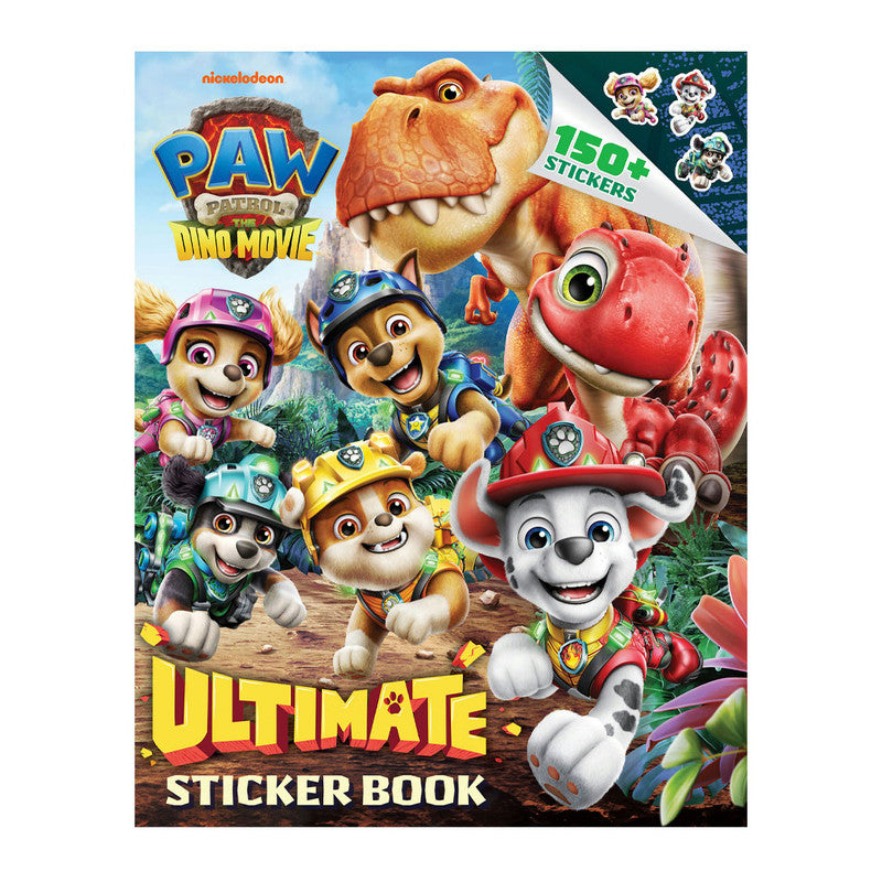 Paw Patrol The Dino Movie Ultimate Sticker Book Trade Paperback