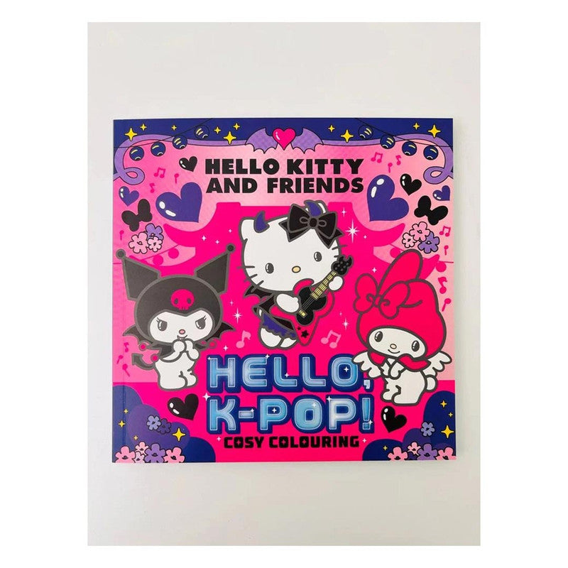 Hello Kitty And Friends: Hello, K-Pop! Cosy Colouring Book Trade Paperback