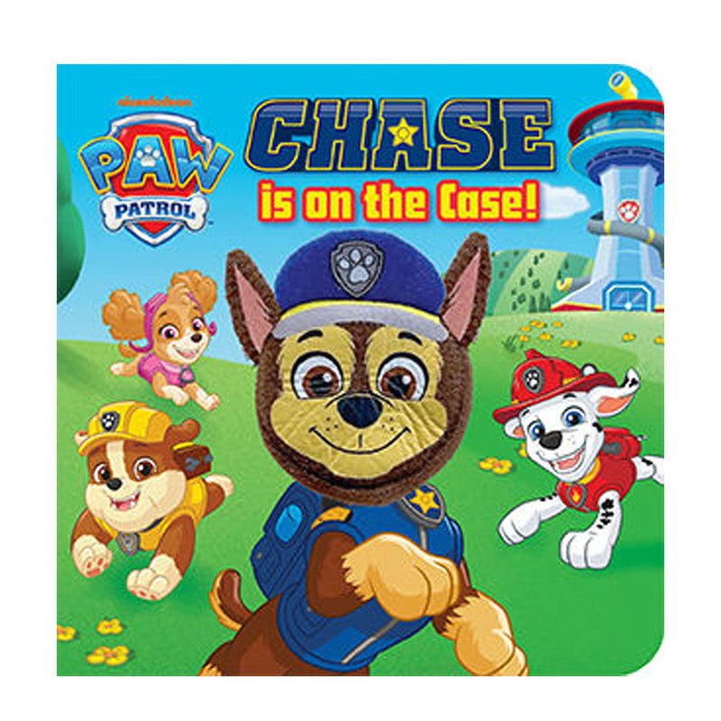 Paw Patrol Finger Puppet Book: Chase Is On The Case Board Book