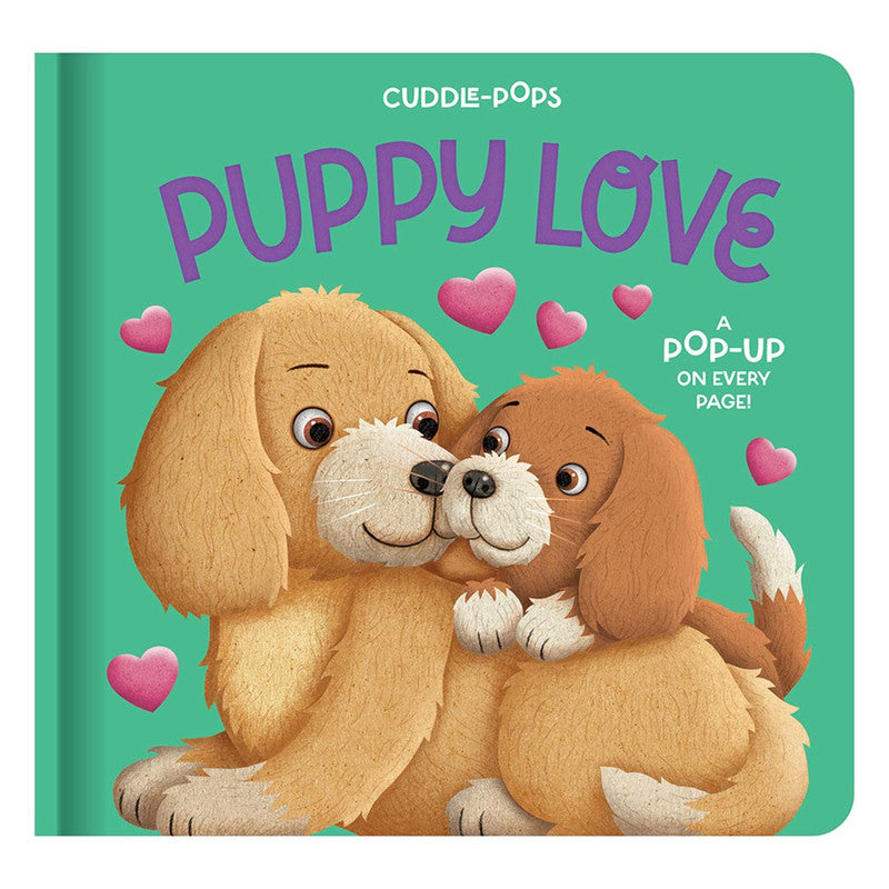 Cuddle Pops Puppy Love Board Book