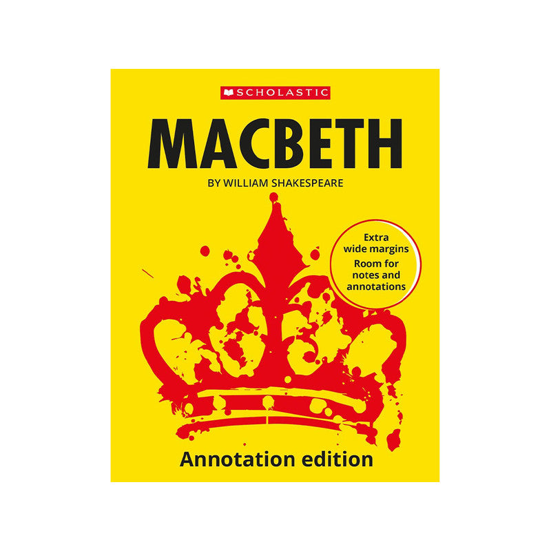 Macbeth (Annotation Edition) by William Shakespeare - Trade Paperback