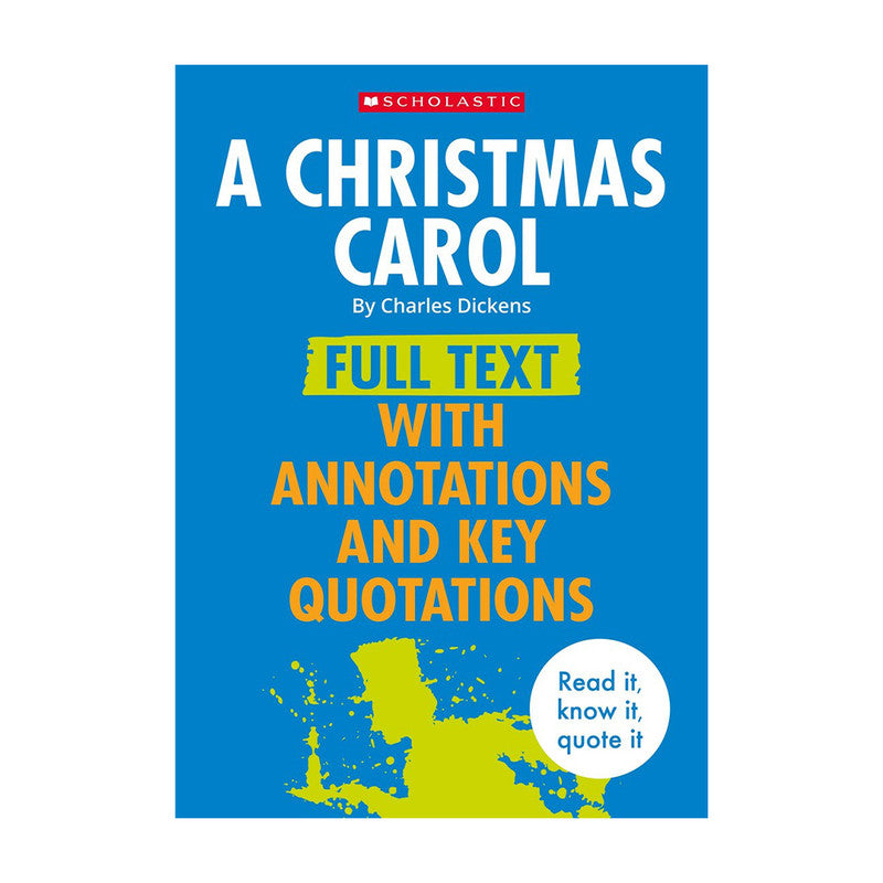 A Christmas Carol (Full Text with Annotations) by Charles Dickens - Trade Paperback