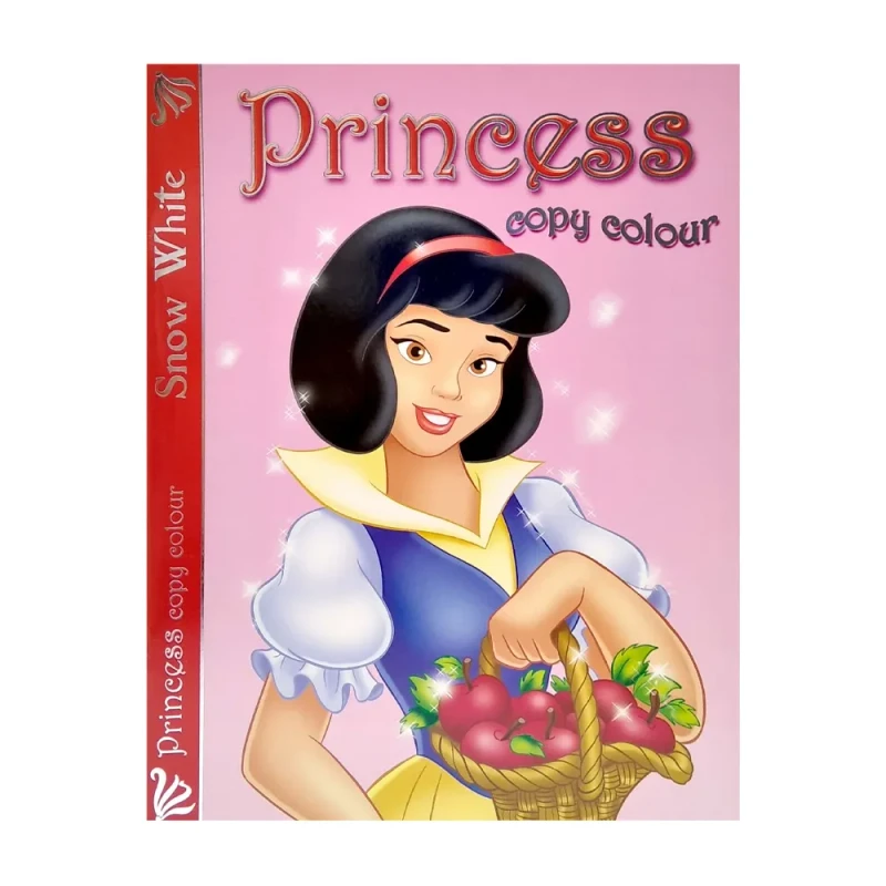 Princess Copy Colour Snow White - Trade Paperback - Coloring Books for Kids