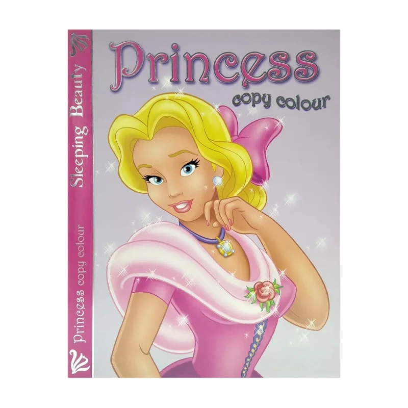 Princess Copy Colour Sleeping Beauty - Trade Paperback - Coloring Books for Kids