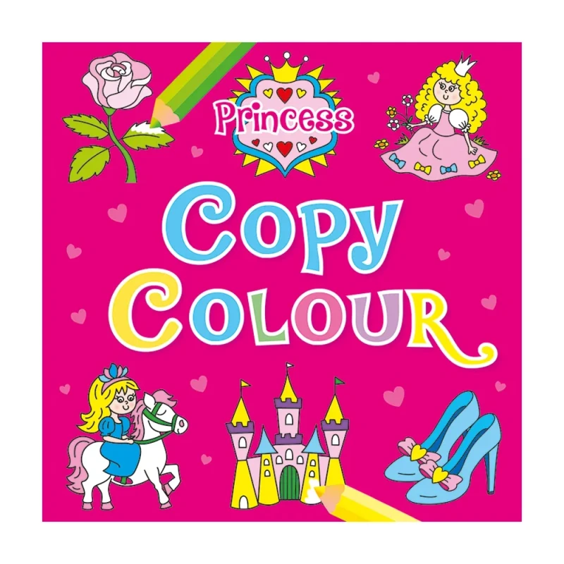 Princess Copy Colour Trade Paperback By Brown Watson