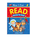Now I Can Read: Stories For Boys Trade Paperback