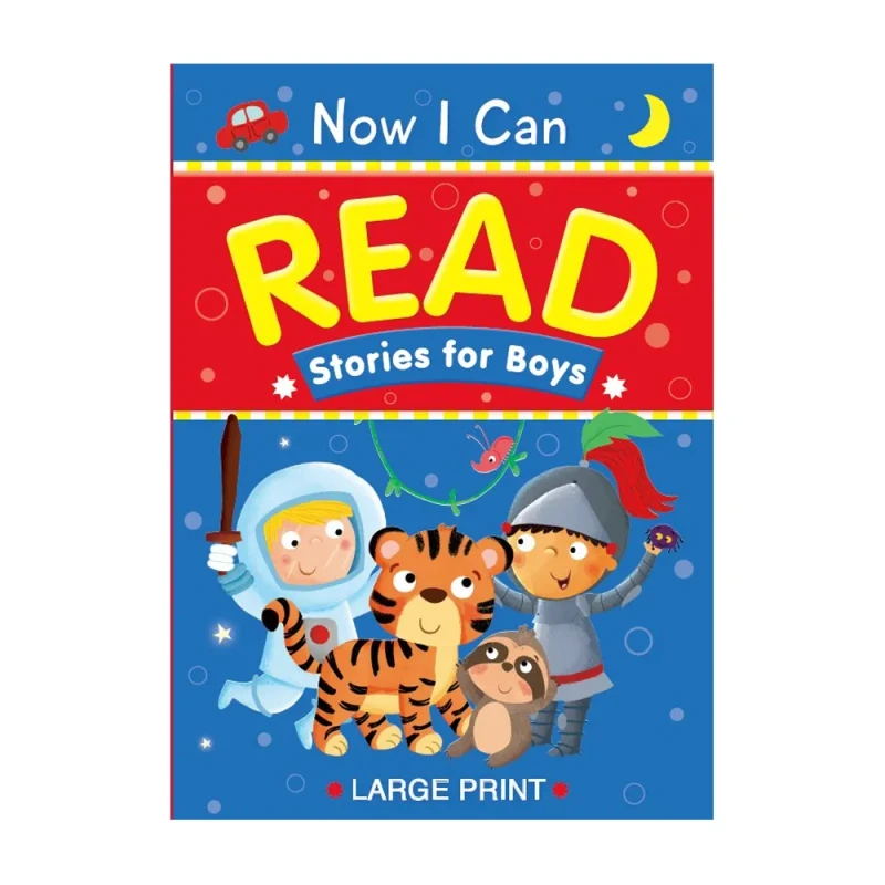 Now I Can Read: Stories For Boys Trade Paperback