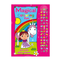 Puffy Stickers: Magical Colouring Fun - Trade Paperback - Activity Books for Kids