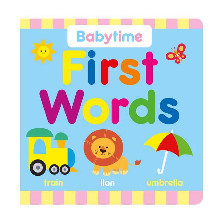 Babytime First Words Blue Trade Paperback (Books For Kids)