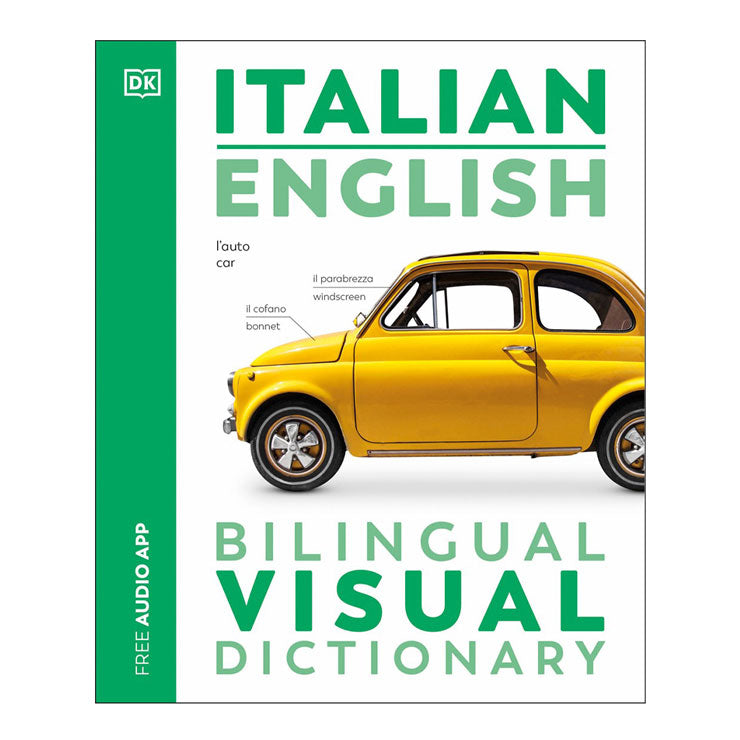 Italian English Bilingual Visual Dictionary by DK - Trade Paperback - Reference