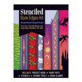 Stenciled Book Edges Kit - Crafts & Hobbies