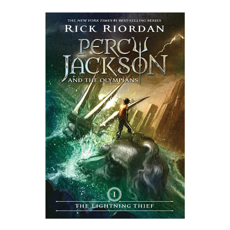 Percy Jackson And The Olympians, Book One The Lightning Thief by Rick Riordan - Trade Paperback