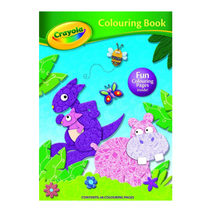 Crayola In The Wild Colouring Book: Hippo Trade Paperback By Alligator Publishing Limited