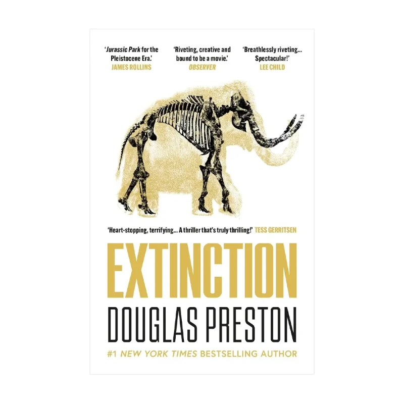 Extinction by Douglas Preston - Trade Paperback - Fiction & Literature