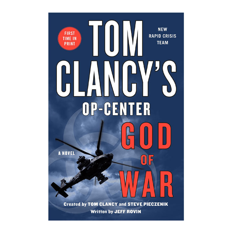 Tom Clancy's Op-Center #19: God Of War by Jeff Rovin - Trade Paperback - Contemporary Fiction