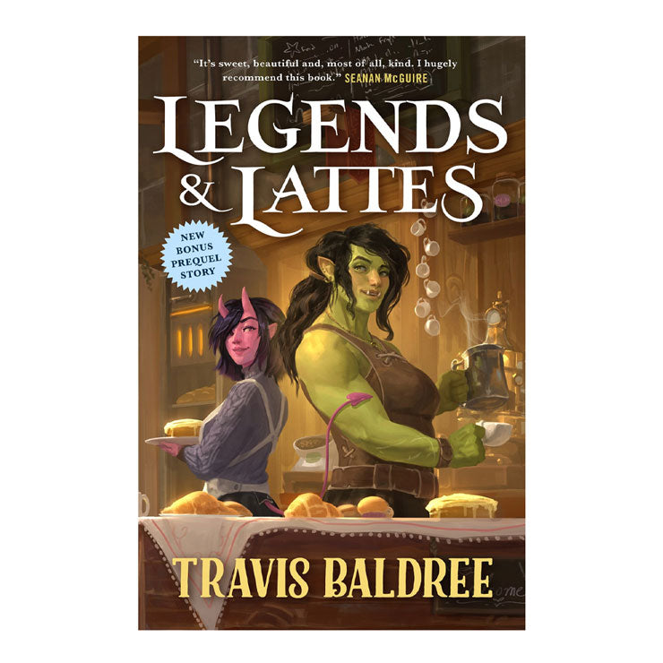 Legends & Lattes by Travis Baldree - Trade Paperback - Sci-Fi, Fantasy & Horror
