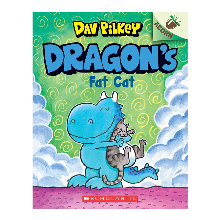 Dragon #02: Dragon's Fat Cat An Acorn by Dav Pilkey Trade Paperback