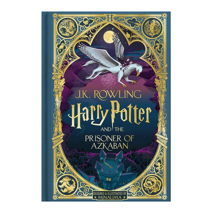 Harry Potter and The Prisoner of Azkaban Book 3: Minalima Edition By J.K Rowling - Hardcover