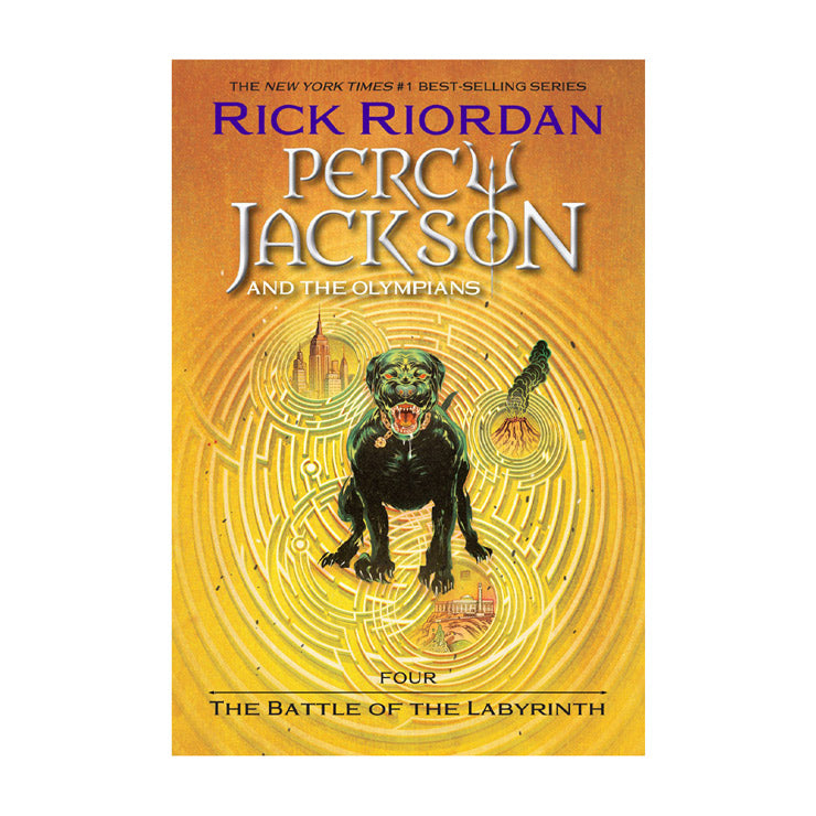 Percy Jackson and the Olympians Book Four the Battle of the Labyrinth Trade Paperback