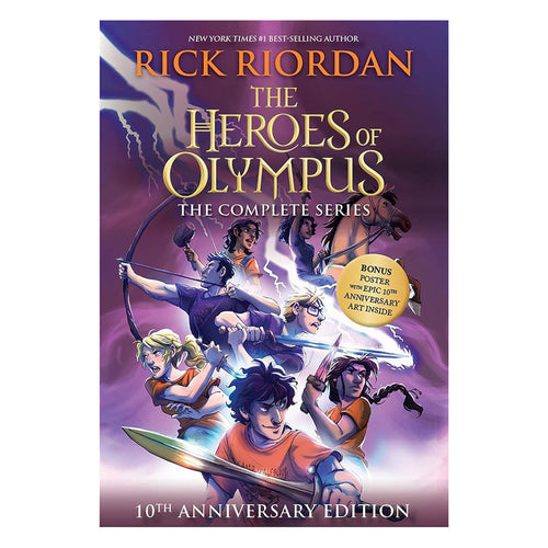 Heroes Of Olympus Paperback Boxed Set (10th Anniversary Edition)