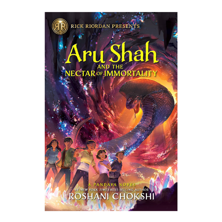 Aru Shah & the Nectar of Immortality Book 5 By Roshani Chokshi - Trade Paperback - Books for Kids