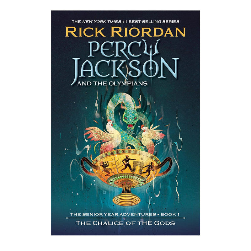 Percy Jackson And The Olympians: The Chalice Of The Gods By Rick Riordan Trade Paperback